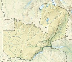 Location map/data/Zambia is located in Zambia