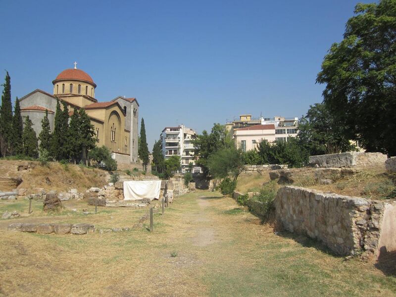 File:Athens - Ancient road to Academy 1.jpg