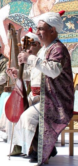 Azerbaijani player in chaganeh.jpg