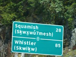 Bilingual road sign in squamish language 2.jpg