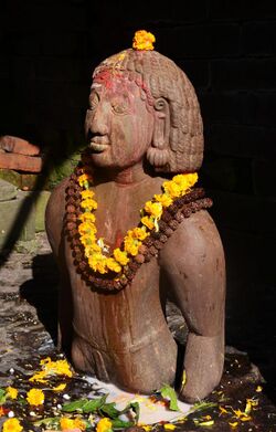 Birupakshya, Kirateswor Mahadev at Pashupatinath temple, Kathmandu 2013.jpg
