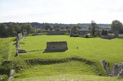 Picture of Berkhamsted from the Norman Castle's Motte