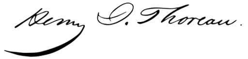 File:Henry David Thoreau Signature SVG.svg