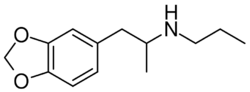 Methylenedioxypropylamphetamine.svg