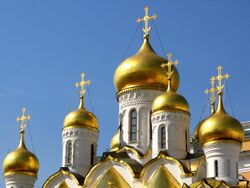 Onion domes of Cathedral of the Annunciation.JPG