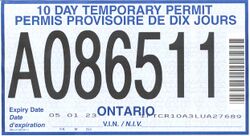 2004 Ontario license plate 10 day permit.jpg