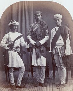 From left to right- A Gurkha, a Brahmin and a Sood.jpg