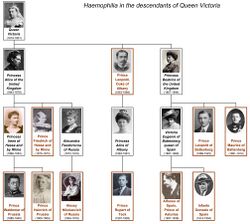Haemophilia of Queen Victoria - family tree by shakko.jpg