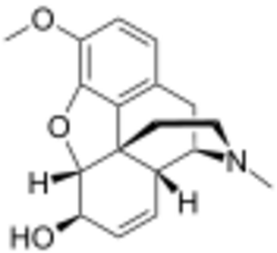 Isocodeine structure.svg