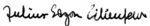 Julius Lilienfeld signature.png