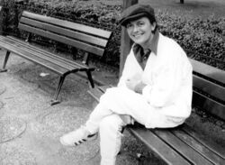 Monique Wittig in 1985 (phot. C. Geoffrey)