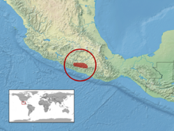 Plestiodon ochoterenae distribution.png