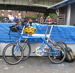 Two Swift bikes at NY folding fest jeh.jpg