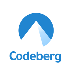 A centered iceberg in front of a blue circle, with the organization's name at the bottom.