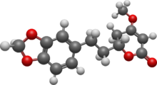 3D Chemical structure of dihydromethysticin
