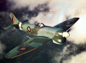 Hawker Tempest V in flight Nov 1944.jpg
