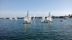 Newport Harbor High School sailing team photo D Ramey Logan.jpg