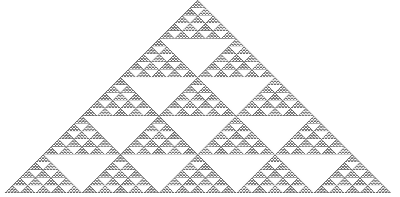 File:Pascal triangle modulo 5.png