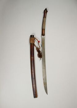 Sword (Dha) with Scabbard MET 36.25.1437ab 002Jun2015.jpg