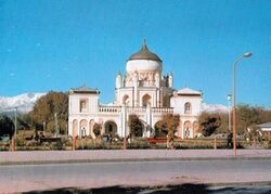 Zarnegar mausoleum palace postcard.jpg