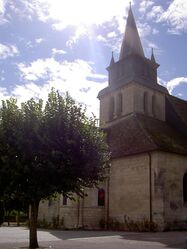 The church in Le Grand-Pressigny