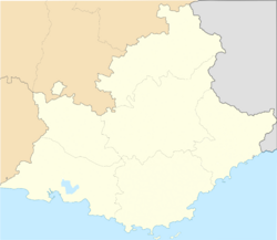 LFMI is located in Provence-Alpes-Côte d'Azur