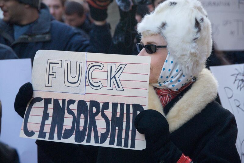 File:SOPA-PIPA Protest NYC Fuck Censorship Sign.jpg