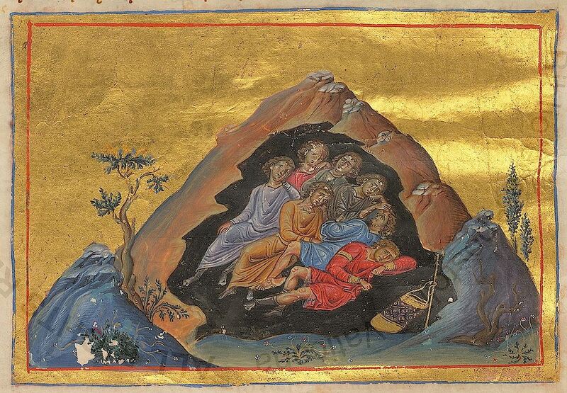 File:Seven sleepers (Menologion of Basil II).jpg
