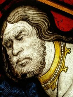 St John the Baptist, Great East Window of York Minster, by John Thornton.jpg