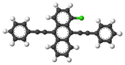 1-Chloro-9,10-bis(phenylethynyl)anthracene-3D-balls.png