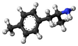 4-Methylamphetamine molecule ball.png