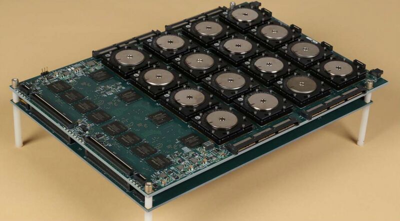 File:DARPA SyNAPSE 16 Chip Board.jpg