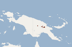Distribution of Nyctophilus microdon.png