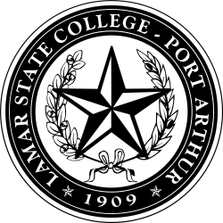 Lamar State College-Port Arthur seal.svg