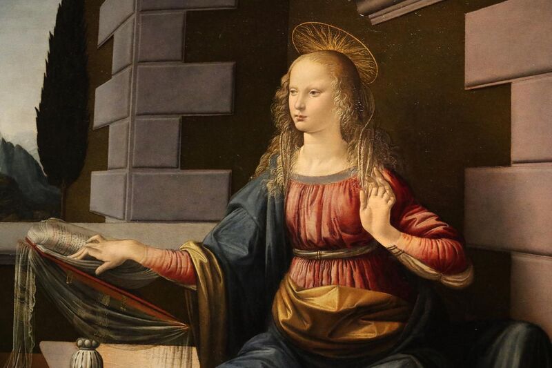 File:Leonardo da Vinci - Annunciazione (dettaglio).jpg
