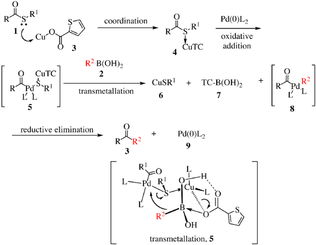 The Liebeskind–Srogl coupling mechanism