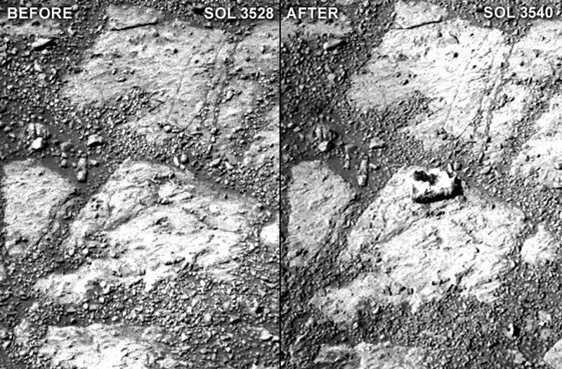 File:MarsOpportunityRover-MysteryRock-Sol3528-Sol3540.jpg