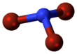 Nitrogen tribromide molecule