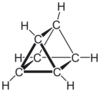 Chemical structure of prismane