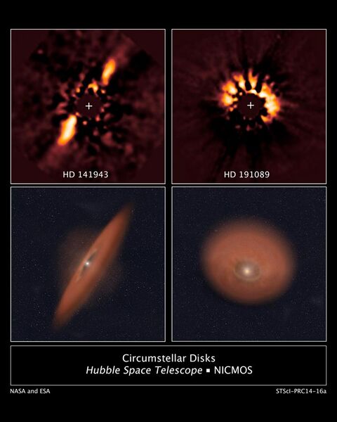 File:Circumstellar Disks HD 141943 and HD 191089.jpg