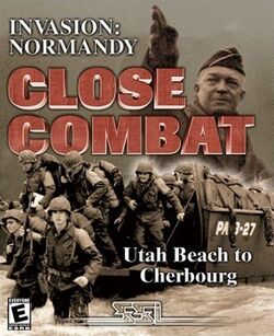 Close Combat Invasion - Normandy, Utah Beach to Cherbourg 2000 Windows Cover Art.jpg