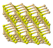 3D model of the structure of greenockite