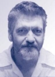 Photograph of Kaczynski in prison