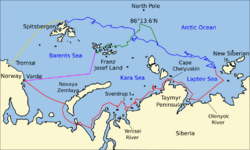 Nansen Fram Map.svg