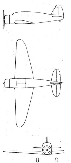 Nardi FN.310 3-view L'Aerophile July 1939.jpg