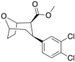 Tropoxane Structure.svg