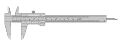 Vernier Caliper 150mm.svg