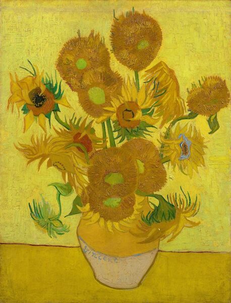 File:Vincent van Gogh - Sunflowers - VGM F458.jpg