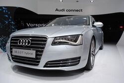 Audi A8 2.0 T Hybrid (Frankfurt Motor Show - IAA 2011).jpeg