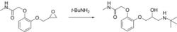 Cetamolol synthesis.svg